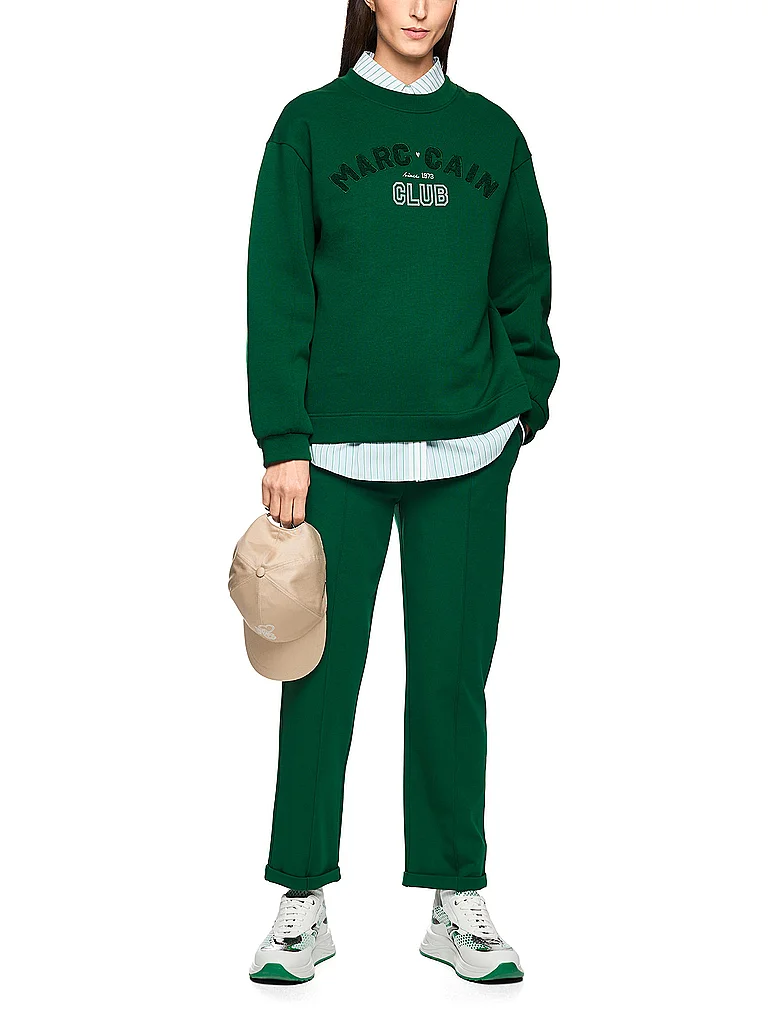 Marc Cain Sweater Dunkelgrün 36 2